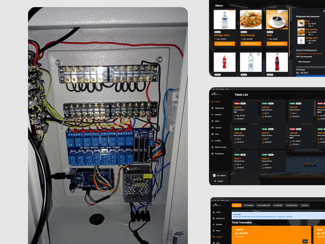 Cozypool - Billing Billiard, POS & Micromanagement